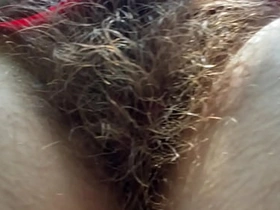 hairy bush outdoor two cigarettes
