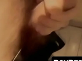 Emo Alexander Daniels intense mens room wanking