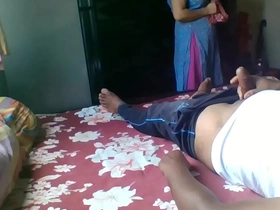 Flashing on real Indian maid with twist