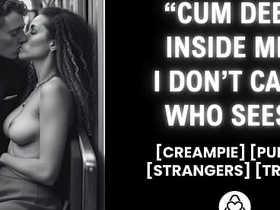 She rides my dick in the train Horny Solo Traveler